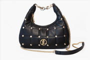 Blake Quilted Studded Mini Hobo