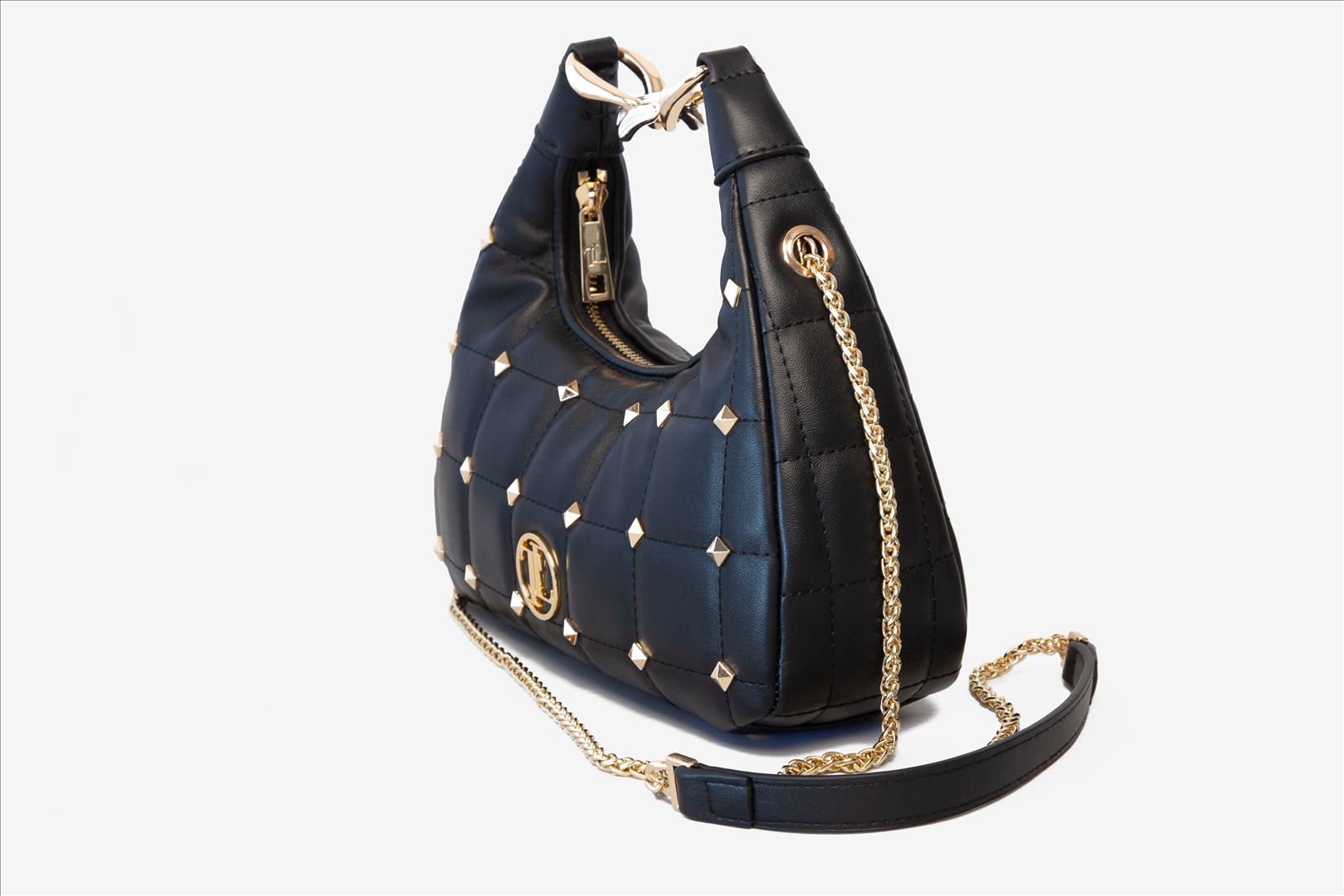 Blake Quilted Studded Mini Hobo