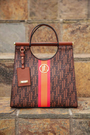 Sam Monogram Satchel